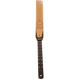 D&A Guitar Gear Pro-Performance Quilted Leather Straps California Carmel 2.75 in.
