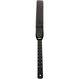 D&A Guitar Gear Pro-Performance Quilted Leather Straps Erebus Black - WS 2.75 in.