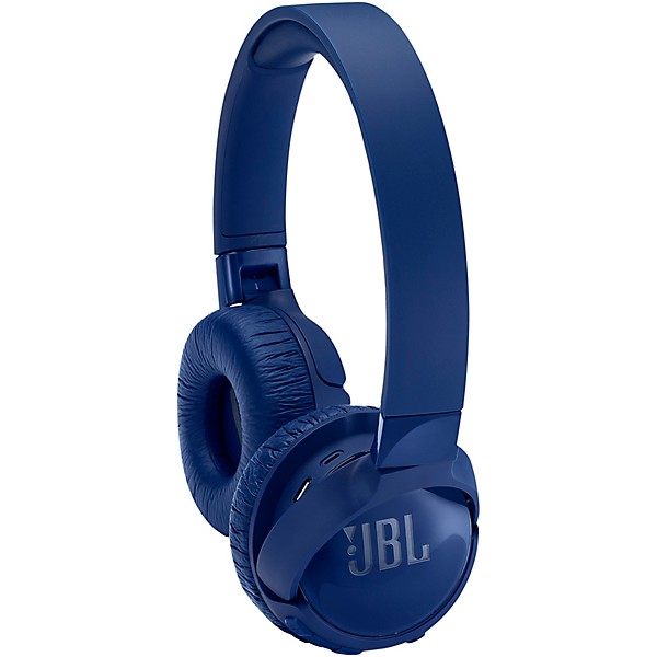 JBL Tune T600BTNC On-Ear Wireless Headphones w/ ANC and On-Earcup Control Blue