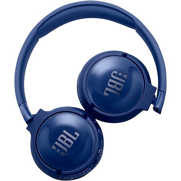 JBL Tune T600BTNC On-Ear Wireless Headphones w/ ANC and On-Earcup Control Blue