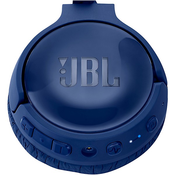 JBL Tune T600BTNC On-Ear Wireless Headphones w/ ANC and On-Earcup Control Blue