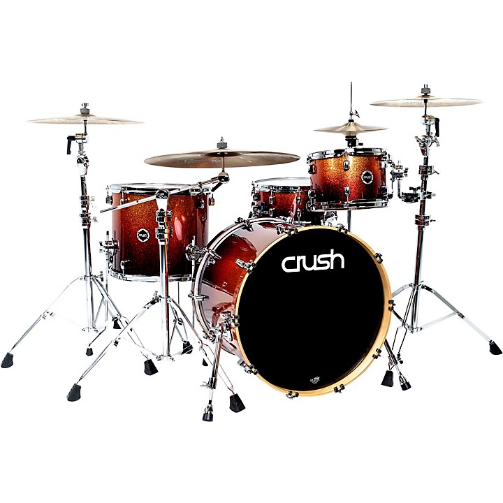 Drum Drops3枚+1 Crush Drums & Percussion Sublime E3 Maple 4-Piece Shell Pack