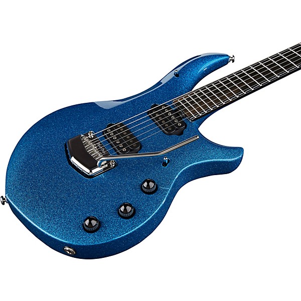 Ernie Ball Music Man BFR Majesty Electric Guitar Marine Blue Sparkle