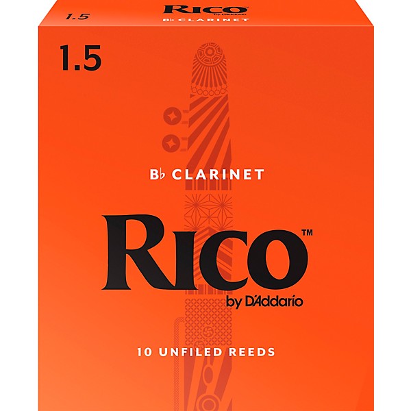 Rico Bb Clarinet Reeds, Box of 10, 3-Box Special 1.5