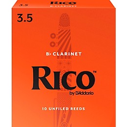 Rico Bb Clarinet Reeds, Box of 10, 3-Box Special 3.5
