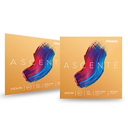 D'Addario Ascente Violin String Set 2 Box Special 4/4 Size, Medium
