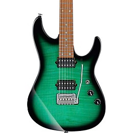 Ibanez MSM100 Marco Sfogli Signature Electric Guitar Fabula Green Burst
