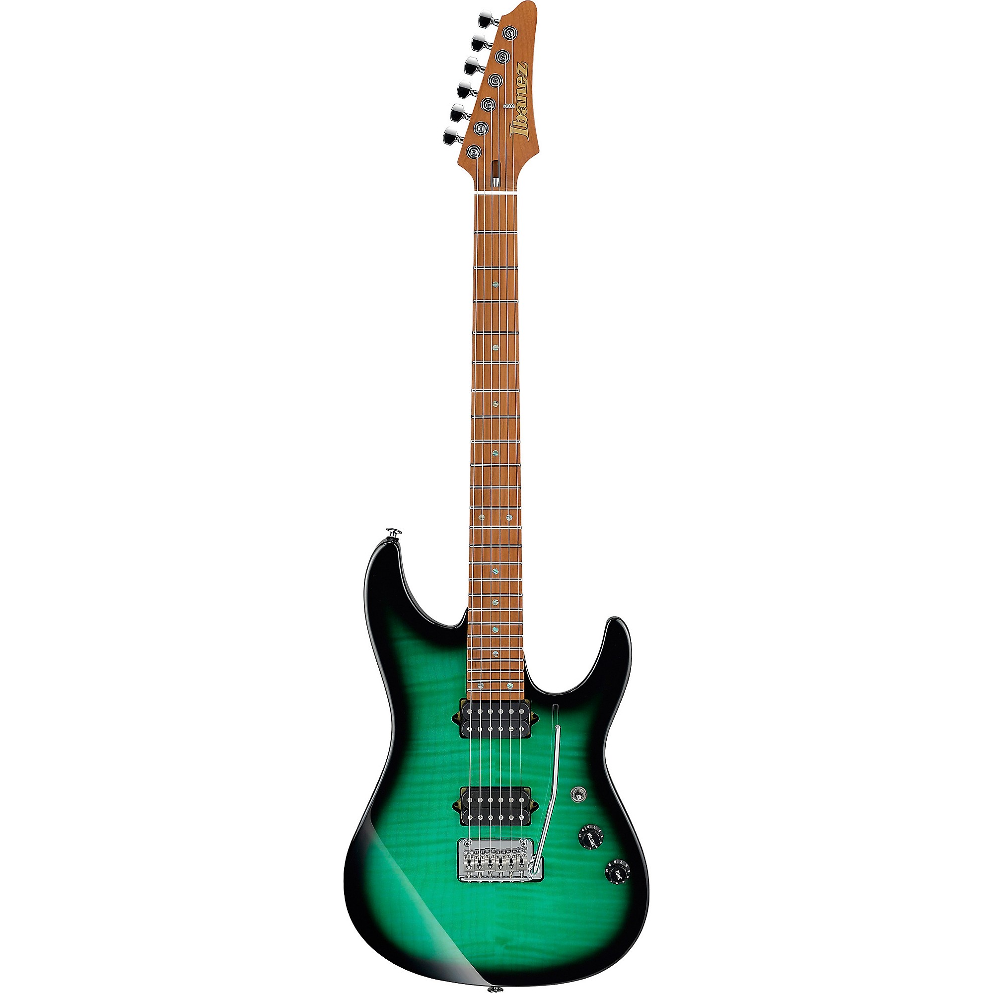 Ibanez MSM100 Marco Sfogli Signature Electric Guitar Fabula Green