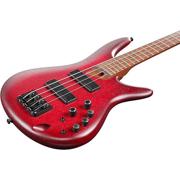 Ibanez SR500E Electric Bass Blackberry Sunburst Flat