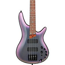 Ibanez SR300EDX Electric Bass Guitar Black Ice Frozen Matte