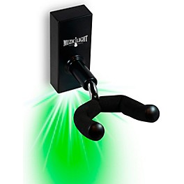 MuzicLight Guitar Wall Hanger - Green