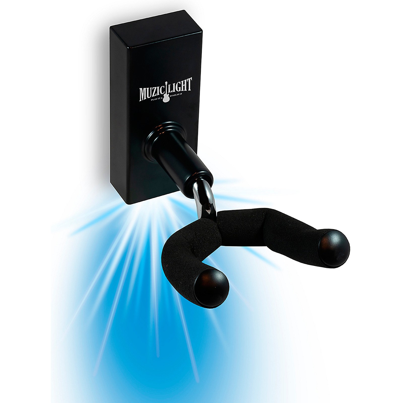 MuzicLight Guitar Wall Hanger Blue Guitar Center