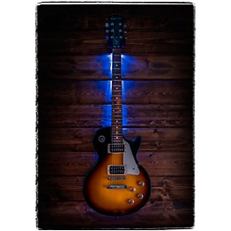 MuzicLight Guitar Wall Hanger - Blue