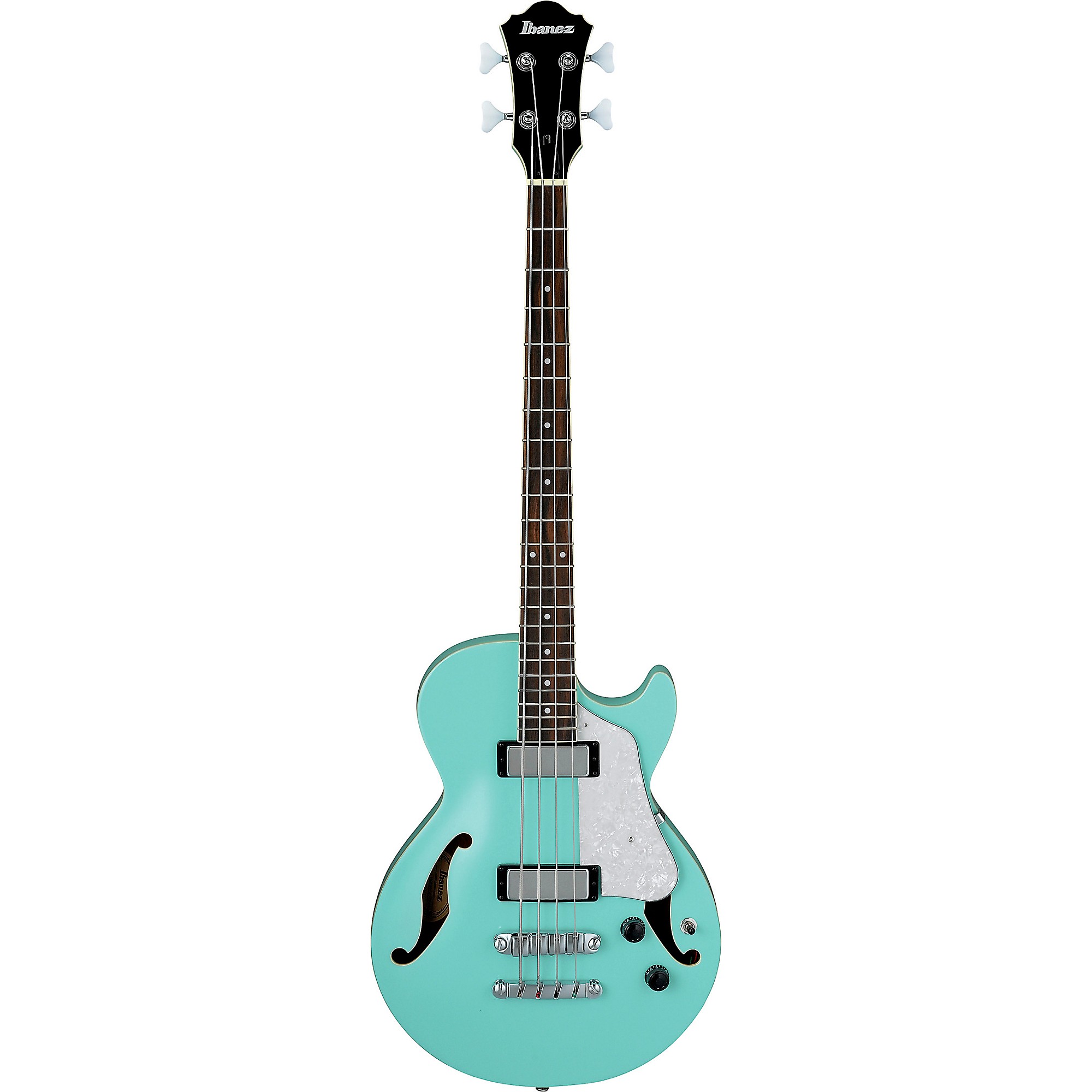 Ibanez AGB260 Hollowbody Bass Sea Foam Green | Guitar Center