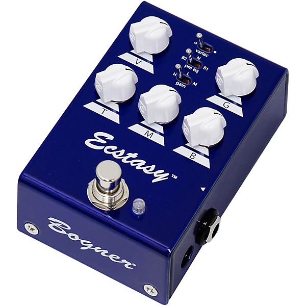 Bogner Ecstasy blue mini ギターエフェクター Bogner Ecstasy Blue Mini Overdrive Pedal | Guitar Center