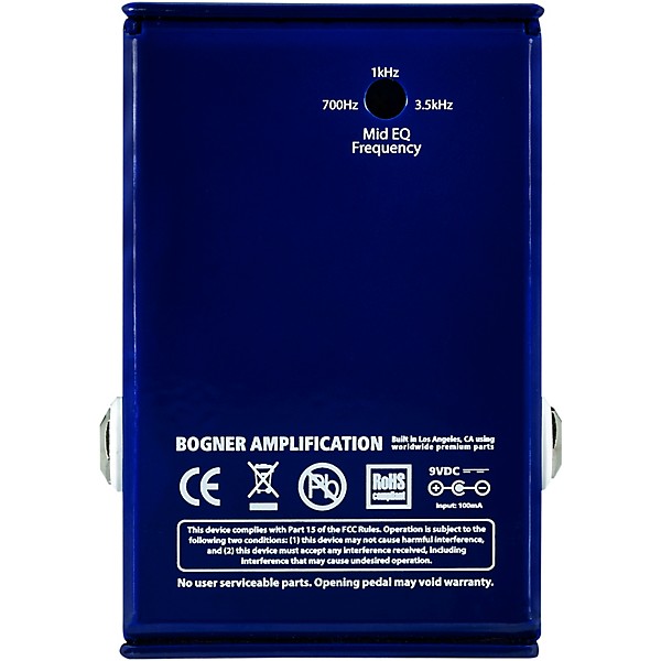 Bogner Ecstasy Blue Mini Pedal オーバードライブ Bogner Ecstasy Blue Mini Overdrive Pedal | Guitar Center