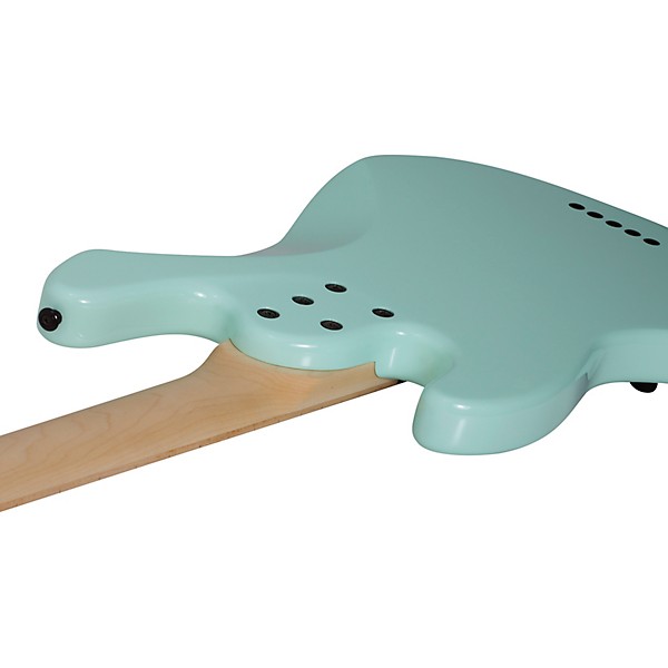 Schecter Guitar Research J-5 Maple Fingerboard 5-String Bass Sea Foam Green