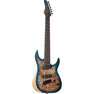 Schecter Guitar Research Reaper-7 Ms 7-String Multiscale Electric Guitar Sky Burst for sale