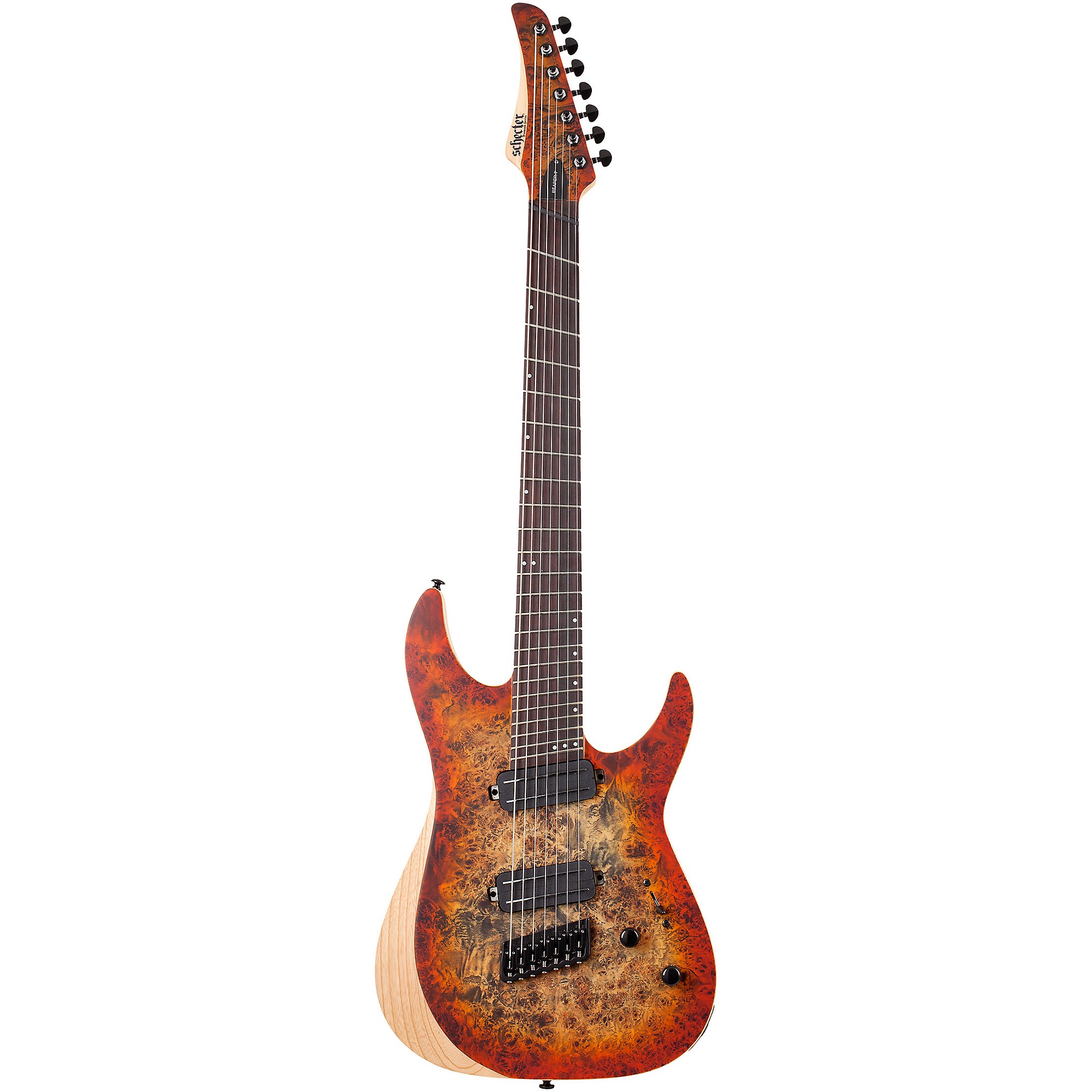 Schecter Guitar Research Reaper-7 MS 7-String Multiscale Electric Guitar  Infernoburst | Guitar Center