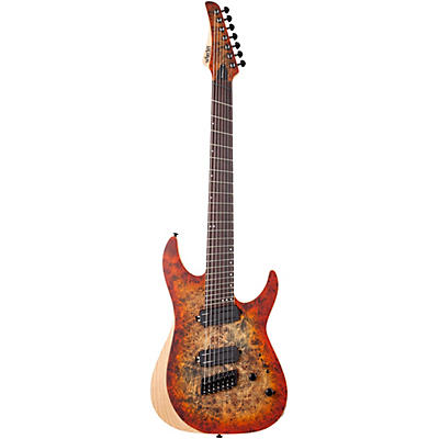 Schecter Guitar Research Reaper-7 Ms 7-String Multiscale Electric Guitar Infernoburst for sale