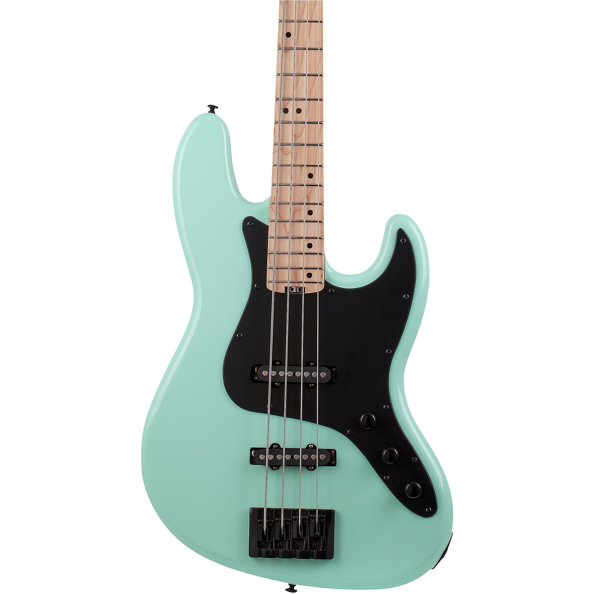 Schecter Guitar Research J-4 Maple Fingerboard Bass Sea Foam Green