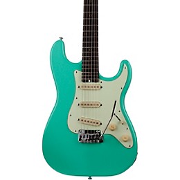 Open Box Schecter Guitar Research Nick Johnston Traditional Electric Guitar Level 2 Atomic Green, Mint Green Pickguard 194744702921