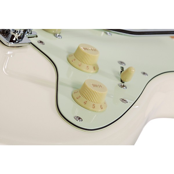 Schecter Guitar Research Nick Johnston Traditional Electric Guitar Atomic Snow Mint Green Pickguard