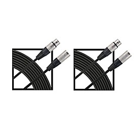 Livewire Essential XLR Microphone Cable 25' 2-Pack