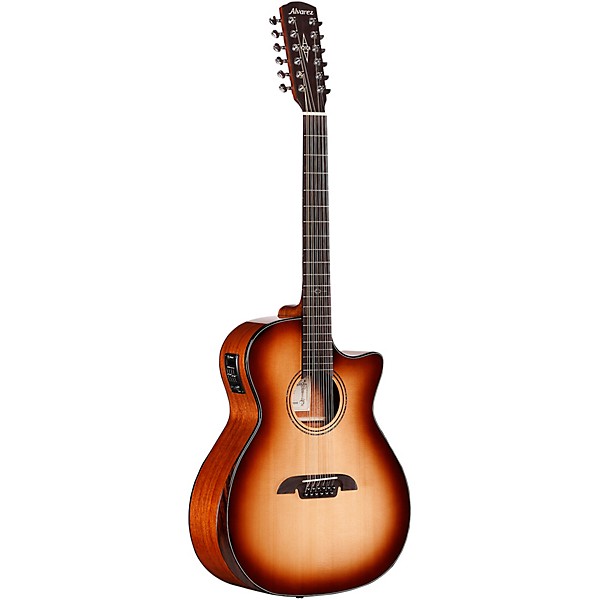 Clearance Alvarez Artist Series Grand Auditorium Acoustic-Electric 12-String Guitar Shadow Burst