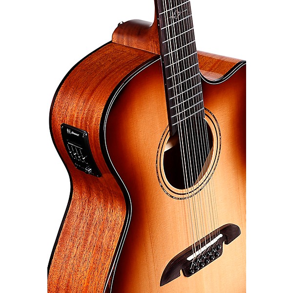 Clearance Alvarez Artist Series Grand Auditorium Acoustic-Electric 12-String Guitar Shadow Burst