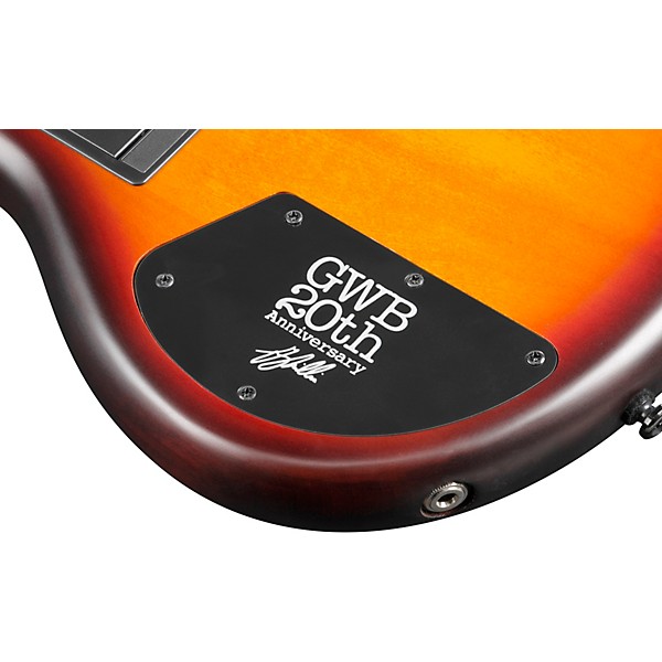 Ibanez GWB20TH Gary Willis Signature 20th Anniversary Fretless 5-String Bass Tequila Sunrise Flat