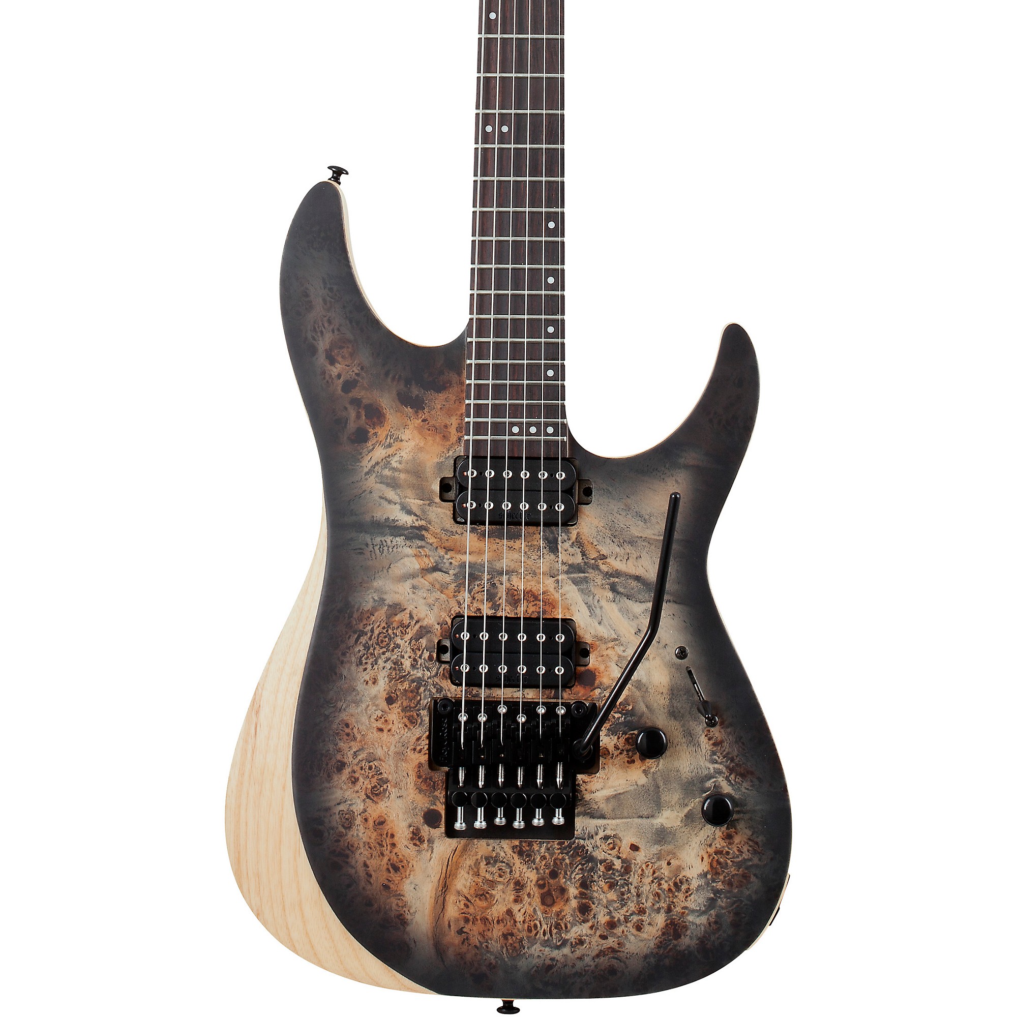 Schecter Guitar Research Reaper-6 FR Electric Guitar Charcoal