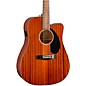 Fender CD-60SCE Dreadnought All-Mahogany Acoustic-Electric Guitar Natural thumbnail