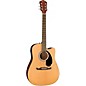 Fender FA-125CE Dreadnought Acoustic-Electric Guitar Natural