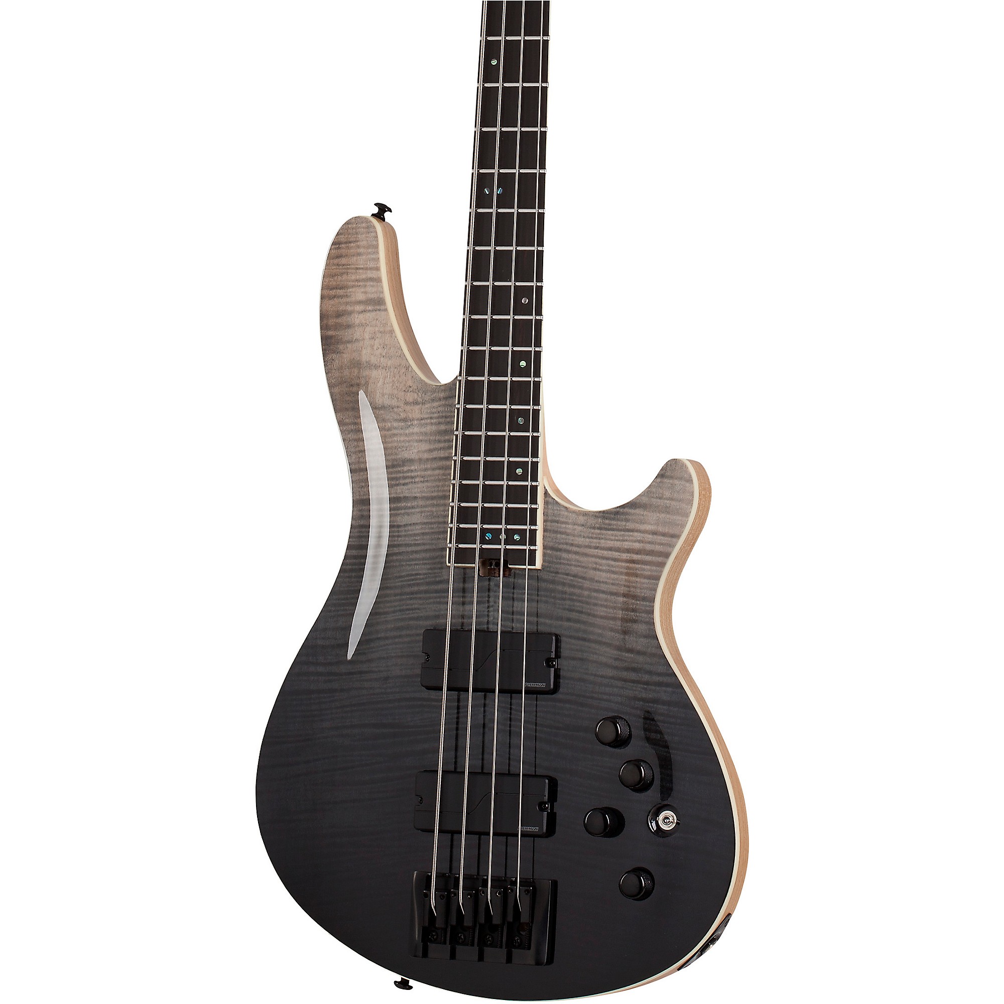 Schecter Guitar Research SLS Elite-4 Electric Bass Black Fade Burst