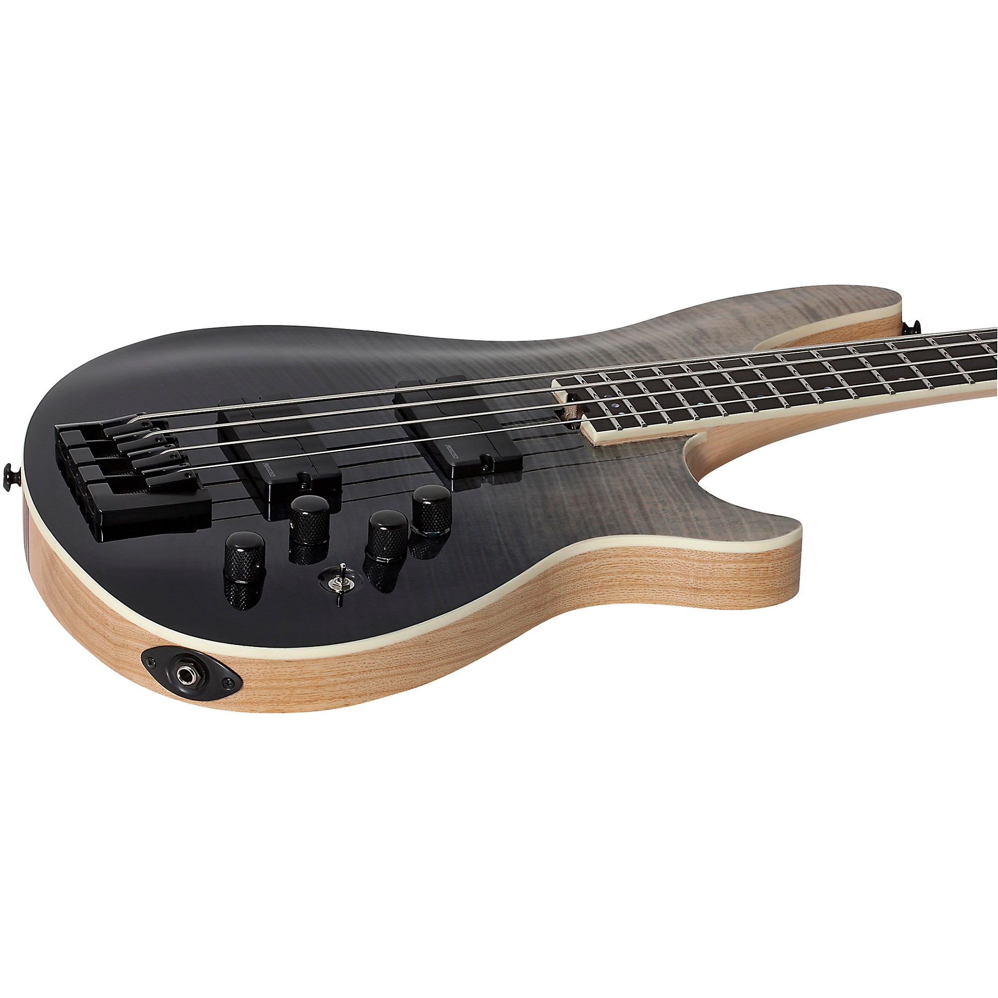 Schecter Guitar Research SLS Elite-4 Electric Bass Black Fade