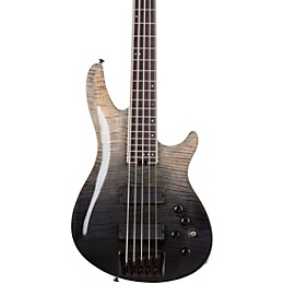 Schecter Guitar Research SLS Elite-5 5-String Electric Bass Black Fade Burst