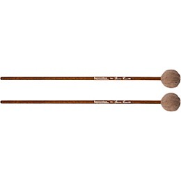 Innovative Percussion Thomas Burritt Series Ramin Marimba Mallets Medium Hard Mocha Yarn