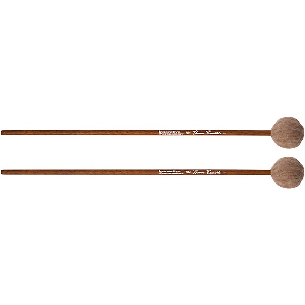 Innovative Percussion Thomas Burritt Series Ramin Marimba Mallets Medium Hard Mocha Yarn