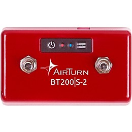 Open Box AirTurn BT200S-2 Bluetooth 2 Foot Switch Controller Level 1