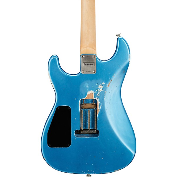 Friedman Cali Aged Rosewood Fingerboard Electric Guitar Metallic Blue
