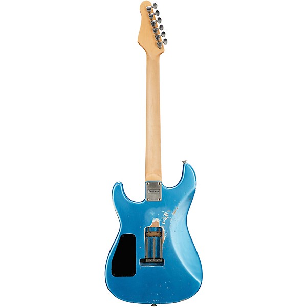 Friedman Cali Aged Rosewood Fingerboard Electric Guitar Metallic Blue