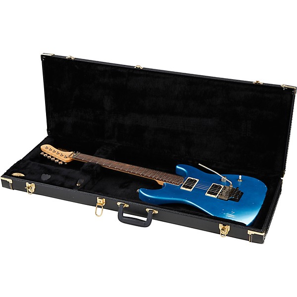Friedman Cali Aged Rosewood Fingerboard Electric Guitar Metallic Blue