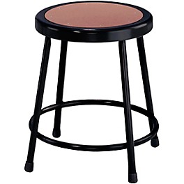 National Public Seating Heavy Duty Steel Stool 24" Black National Public Seating Heavy Duty Steel Stool 18" Black