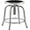 National Public Seating Heigh... National Public Seating Height Adjustable Designer Stool 18" - 25" Black Seat and Grey Frame