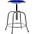 National Public Seatin... National Public Seating Height Adjustable Designer Stool 18" - 25" Persian Blue Seat and Grey Frame