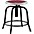 National Public Seating H... National Public Seating Height Adjustable Designer Stool 18" - 25" Burgundy Seat and Black Frame