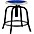 National Public Seati... National Public Seating Height Adjustable Designer Stool 18" - 25" Persian Blue Seat and Black Frame