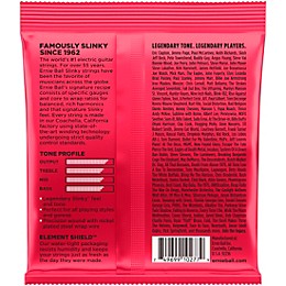 Ernie Ball Burly Slinky Nickel Wound Electric Guitar Strings (11-52)