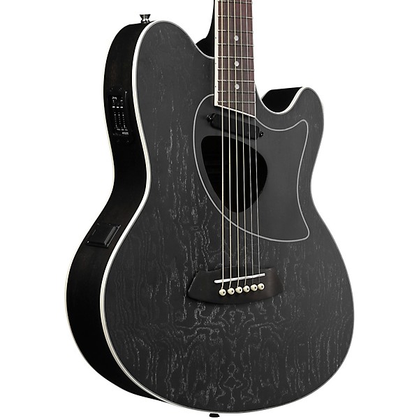 Ibanez TCM60 Talman Electric-Acoustic Guitar Black Satin | Guitar
